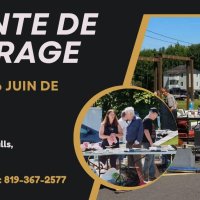 VENTE DE GARAGE 6 JUIN 2026 DE 9H À 16H