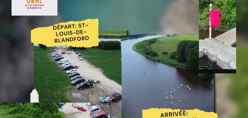 Descente canot, kayak et planche à pagaie le 27 juin 2026 de 13h30 à 15h