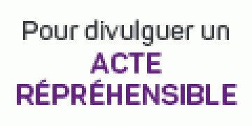 Divulguer un acte répréhensible